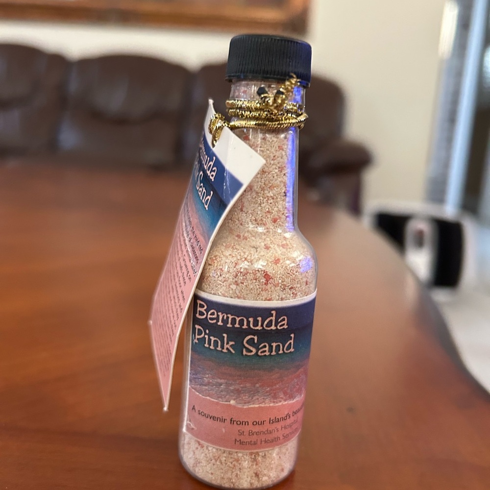 Bermuda Pink Sand Souvenir Bottle